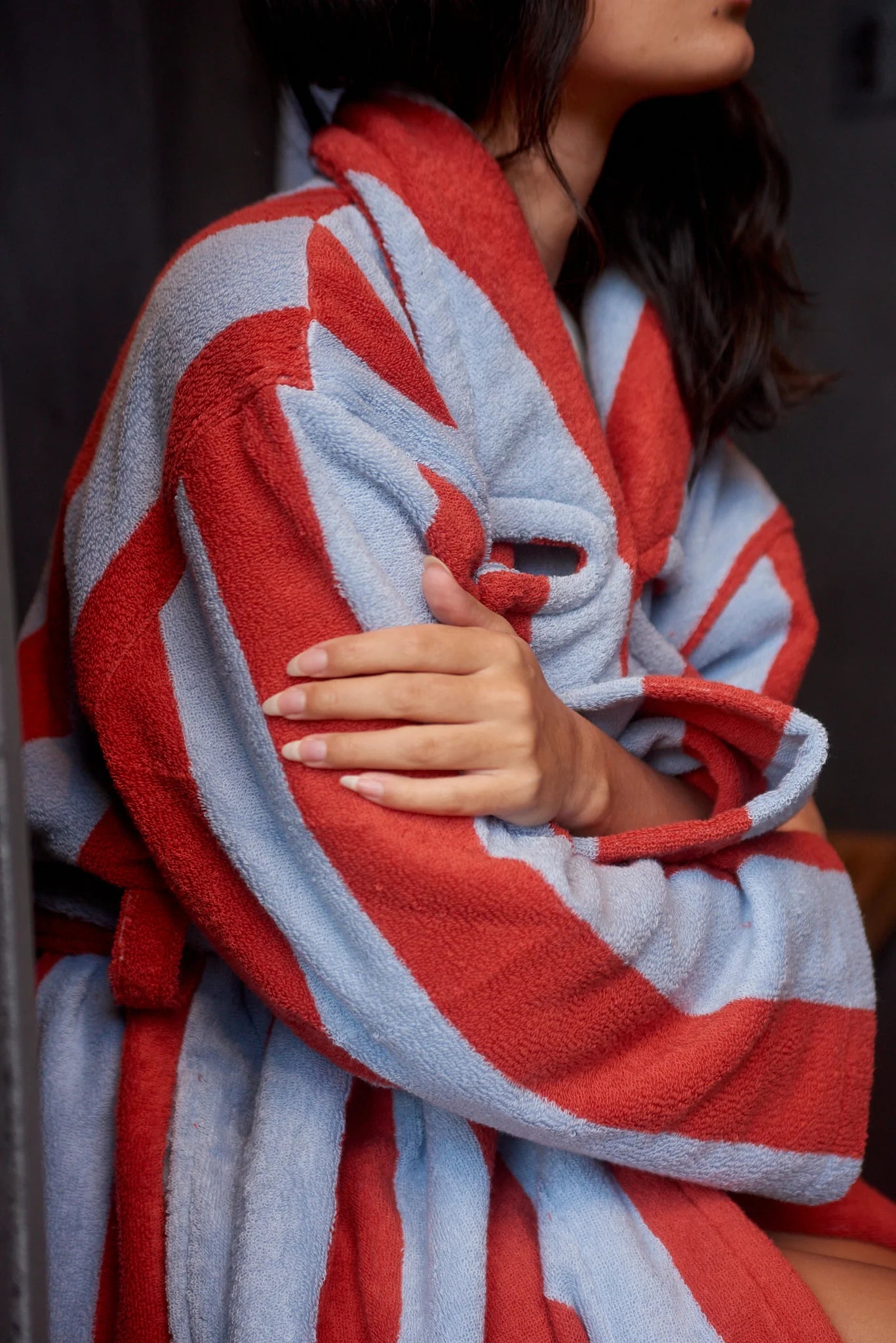 Robe Picnic Stripes L/XL