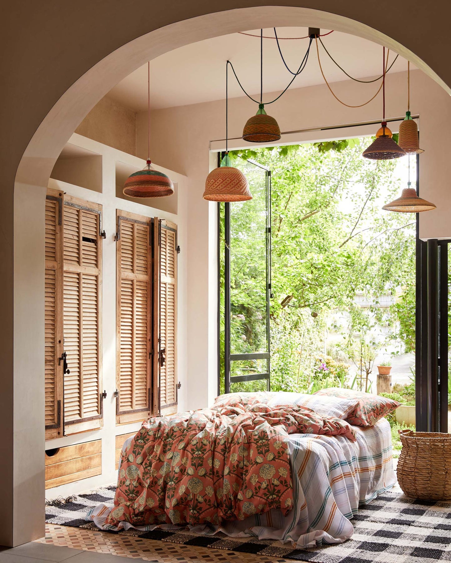 Siesta Stripe Linen Quilt Cover Queen