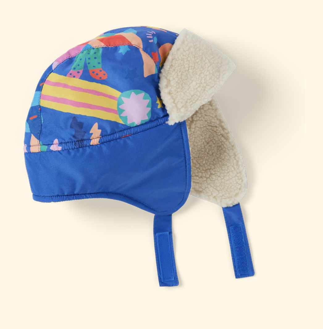 Rocket Ride Sherpa Trapper Hat- 1-2 Years