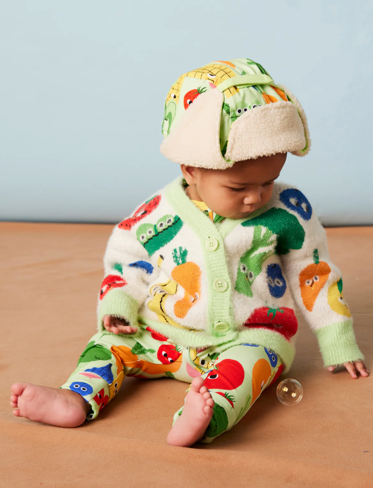 Happy Harvest Sherpa Trapper Hat - 1-2 Years