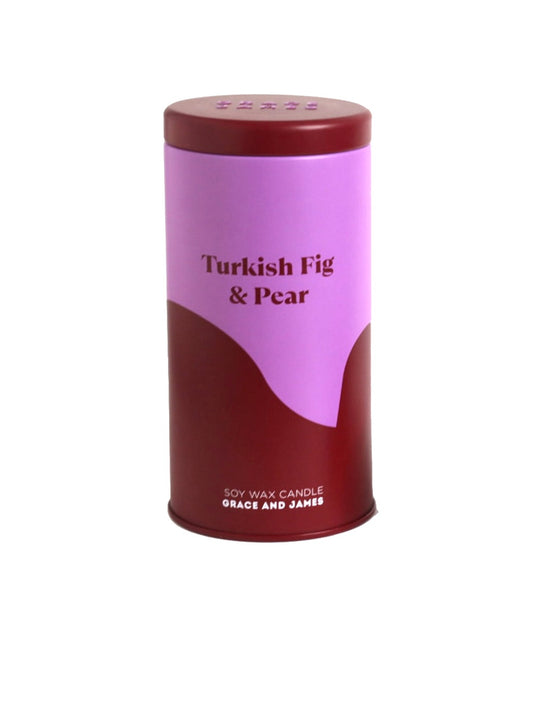 Turkish Fig & Pear 70 Hour Candle