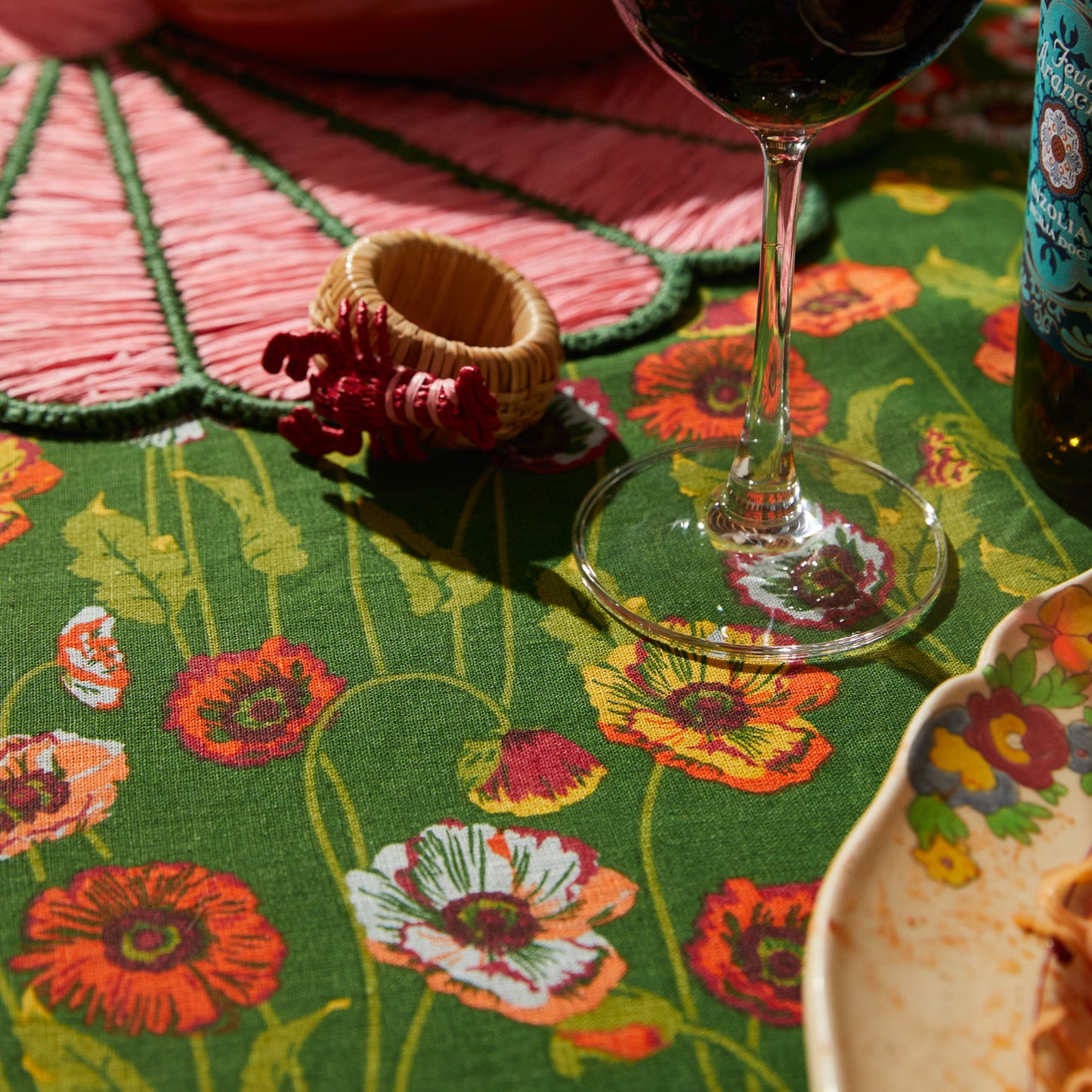 Delphine Square Table Cloth