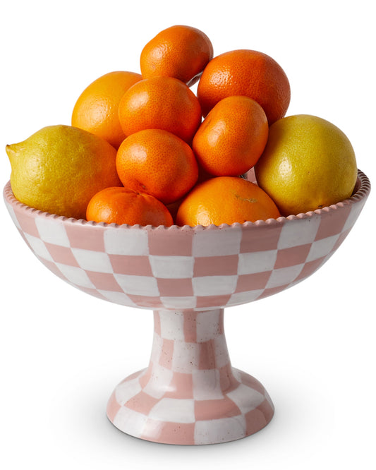 Checkered Fruit Bowl One Size