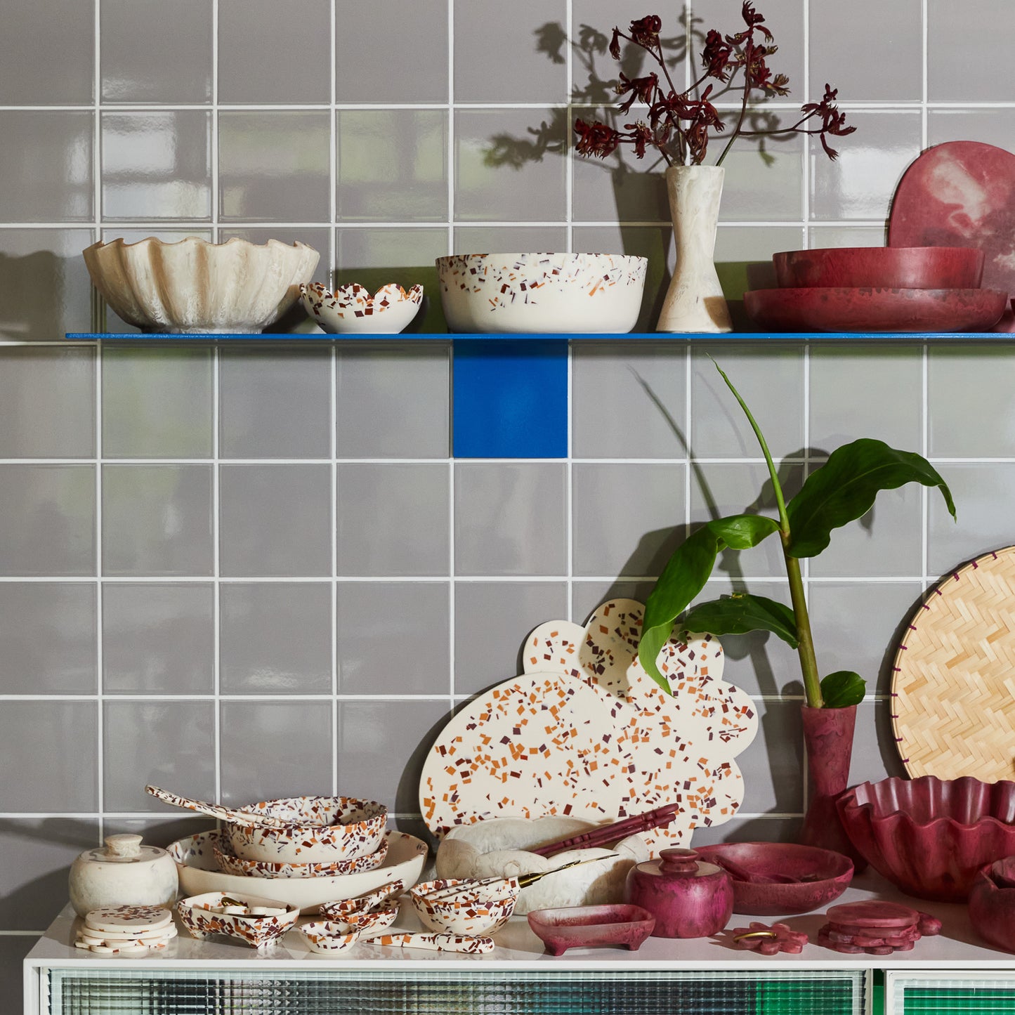 Court Bottle Openers- Nougat Terrazzo