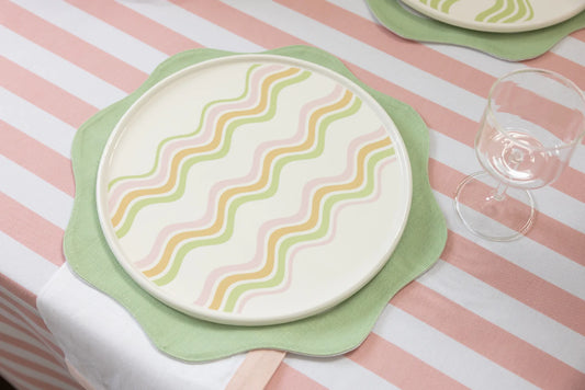 Wave Dining Plate - Multicolour