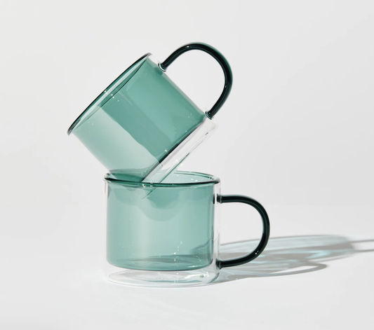 Double Trouble Cup Set in Teal