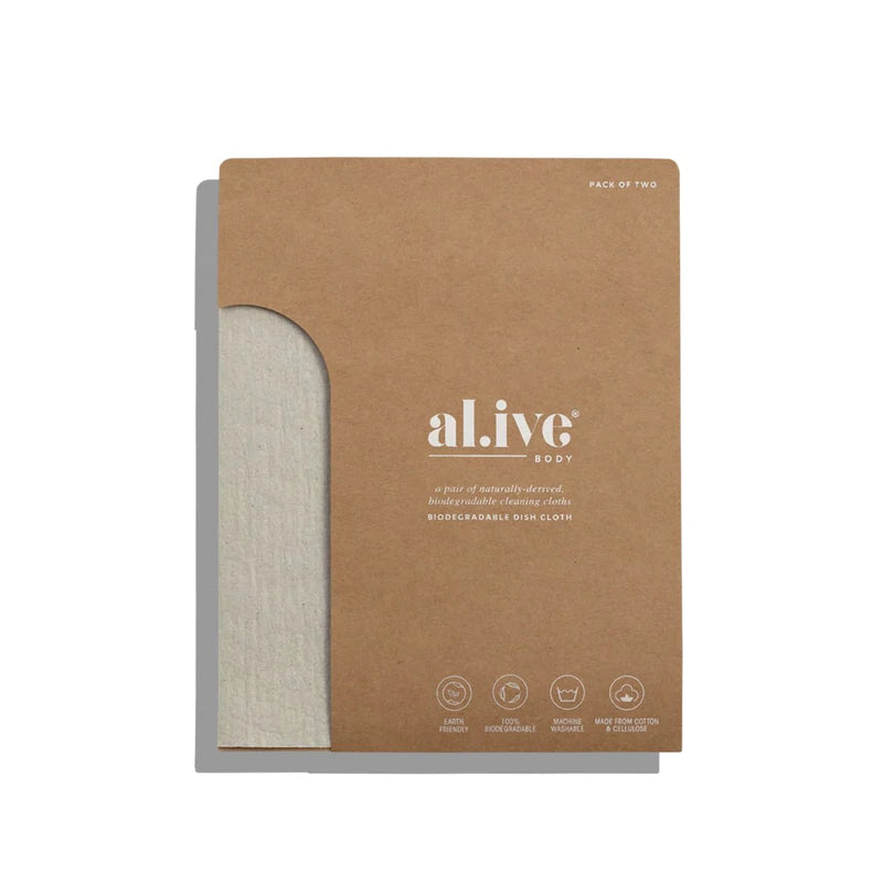 Biodegradable Dish Cloth - Pack of 2