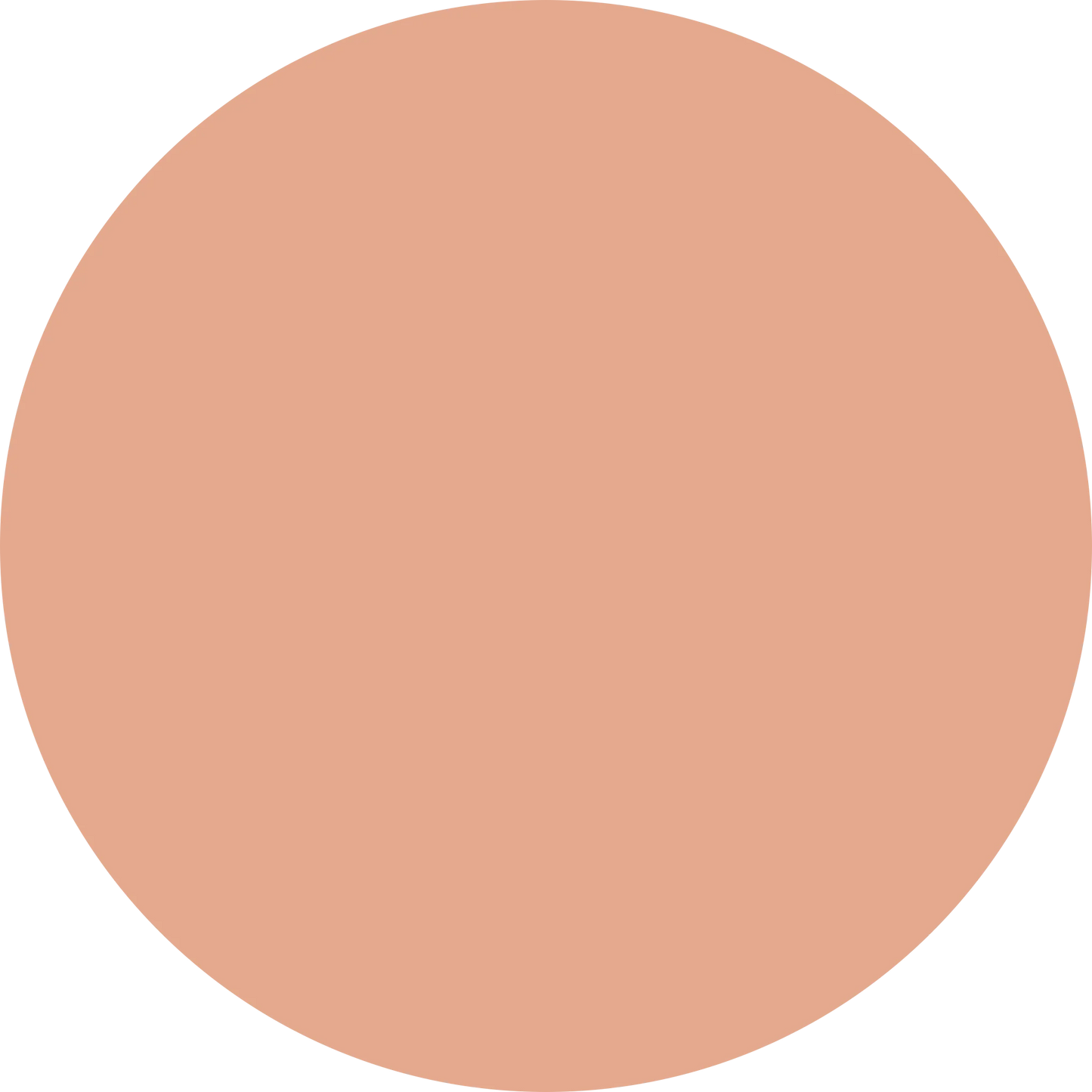 Ribbed Column Candle 20cm x 6cm