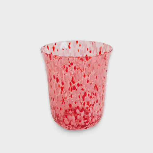 Sweetheart Speckle Tumbler Glass (set of 2)