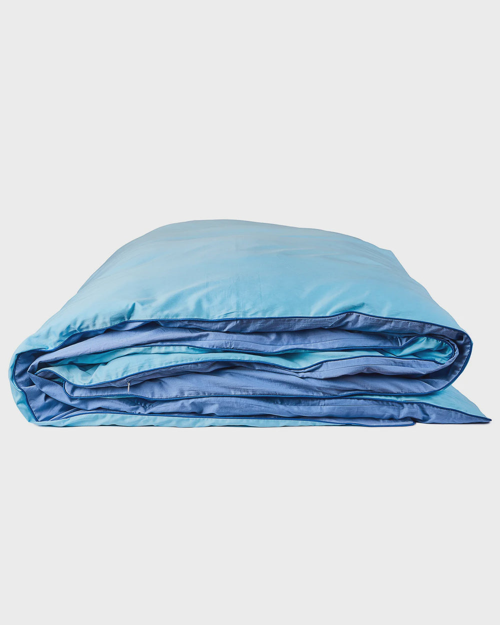 Glow In Blue Bamboo Cotton Quilt Cover King