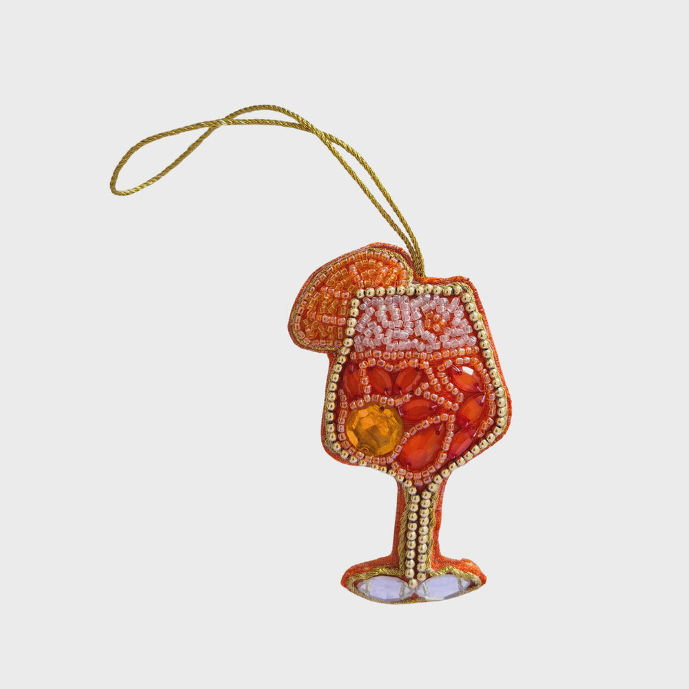 Beaded Hanging Decoration- Aperol