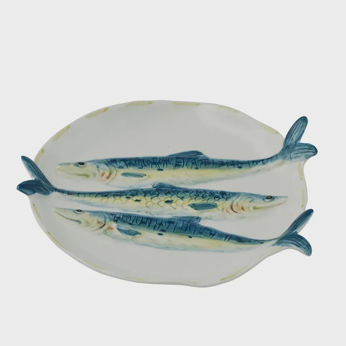 Azur Round Ceramic Plate