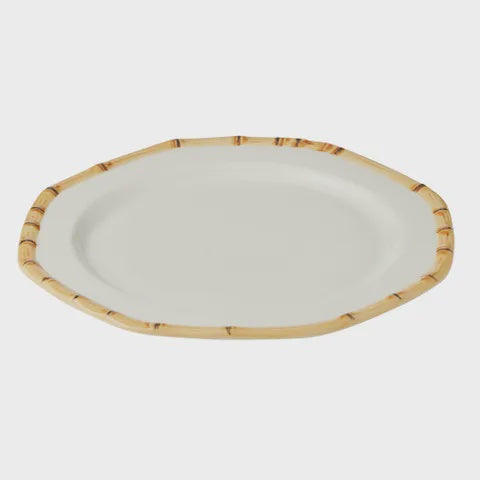 Bamboo Ceramic Platter 35cm