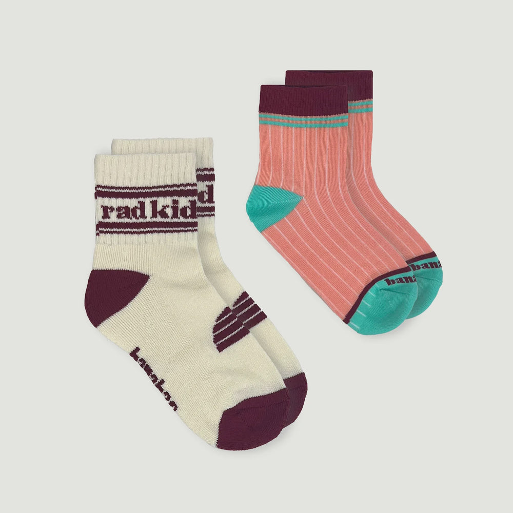 Rad Kid Berry Crew and Stripe Sock Pack