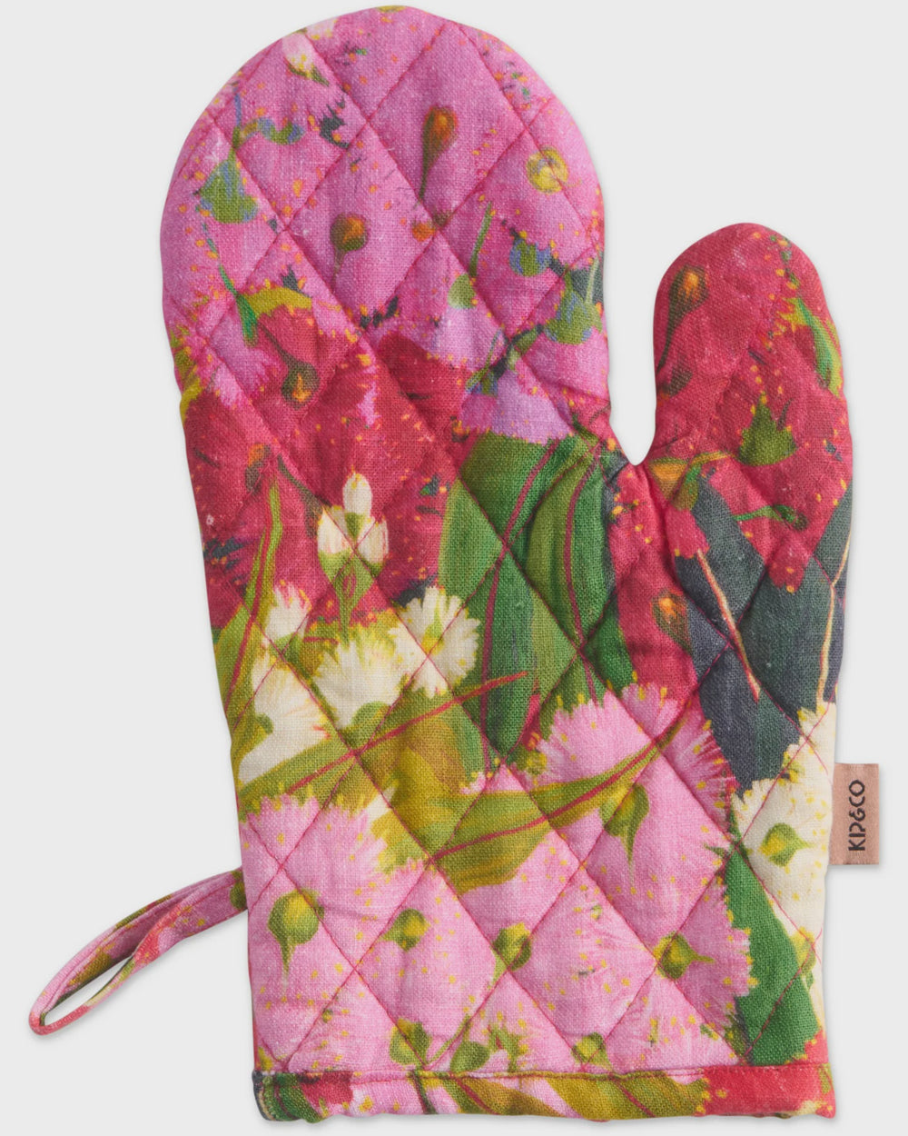 Australian Bush Blossom Oven Mitt One Size