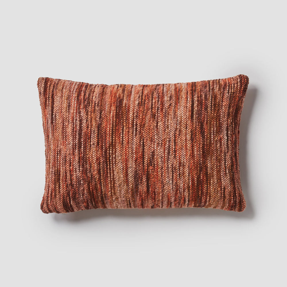 Wool Marle Rust 60x40cm Cushion