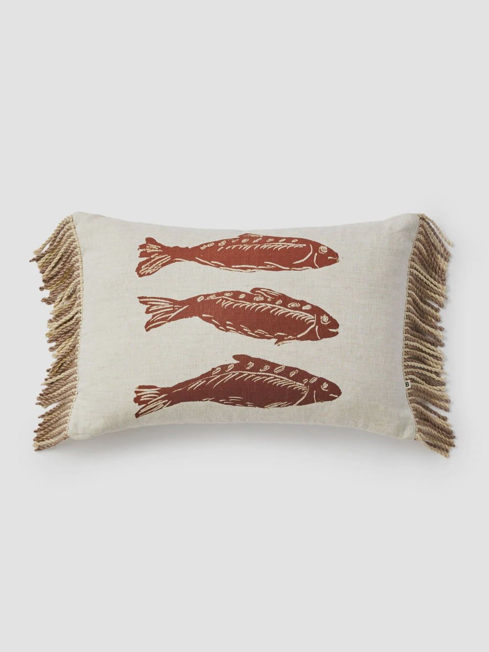 Sardines Tan 60x40cm Cushion