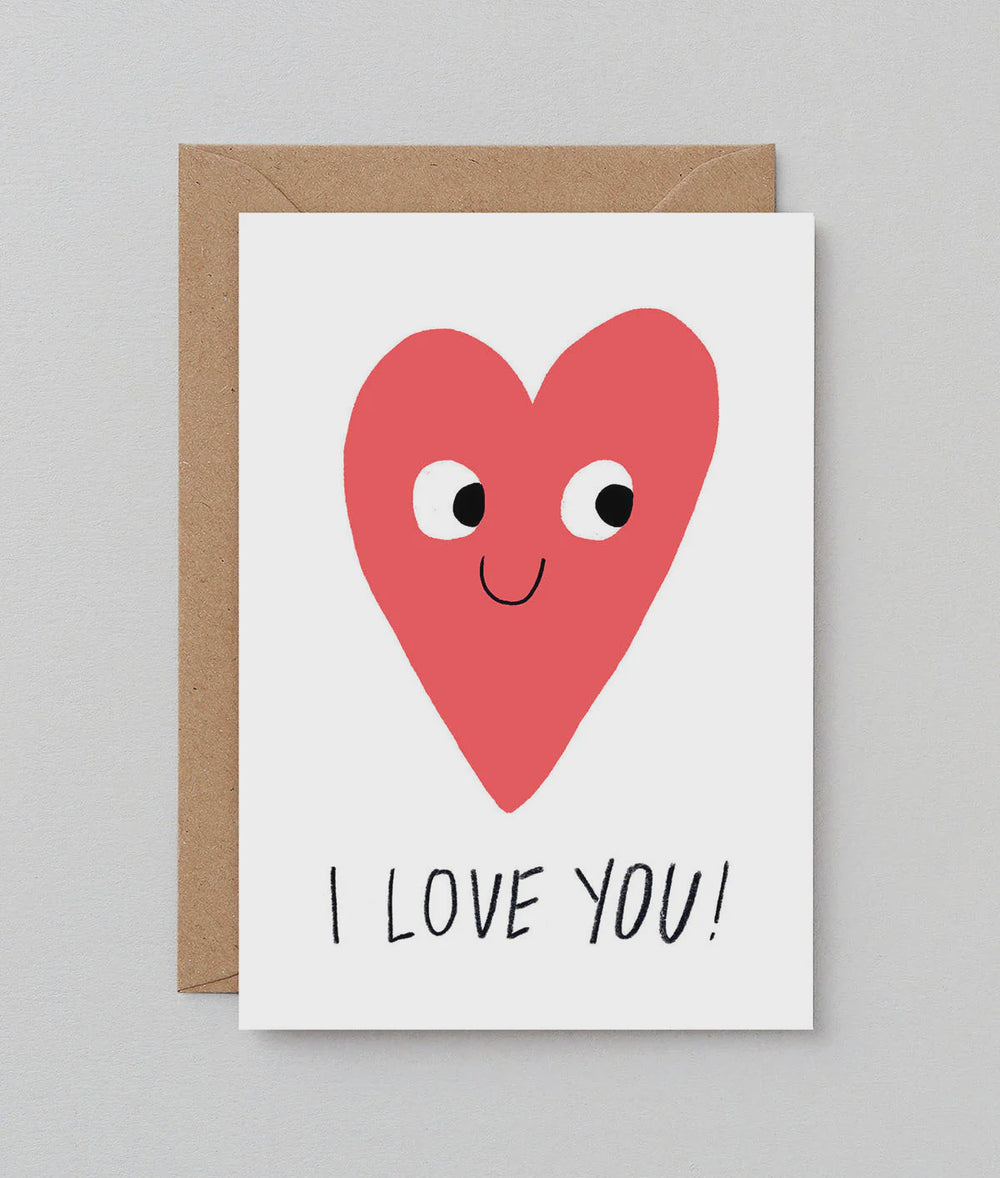 WRAP - Elliot Kruszynski - Single Card - I Love You