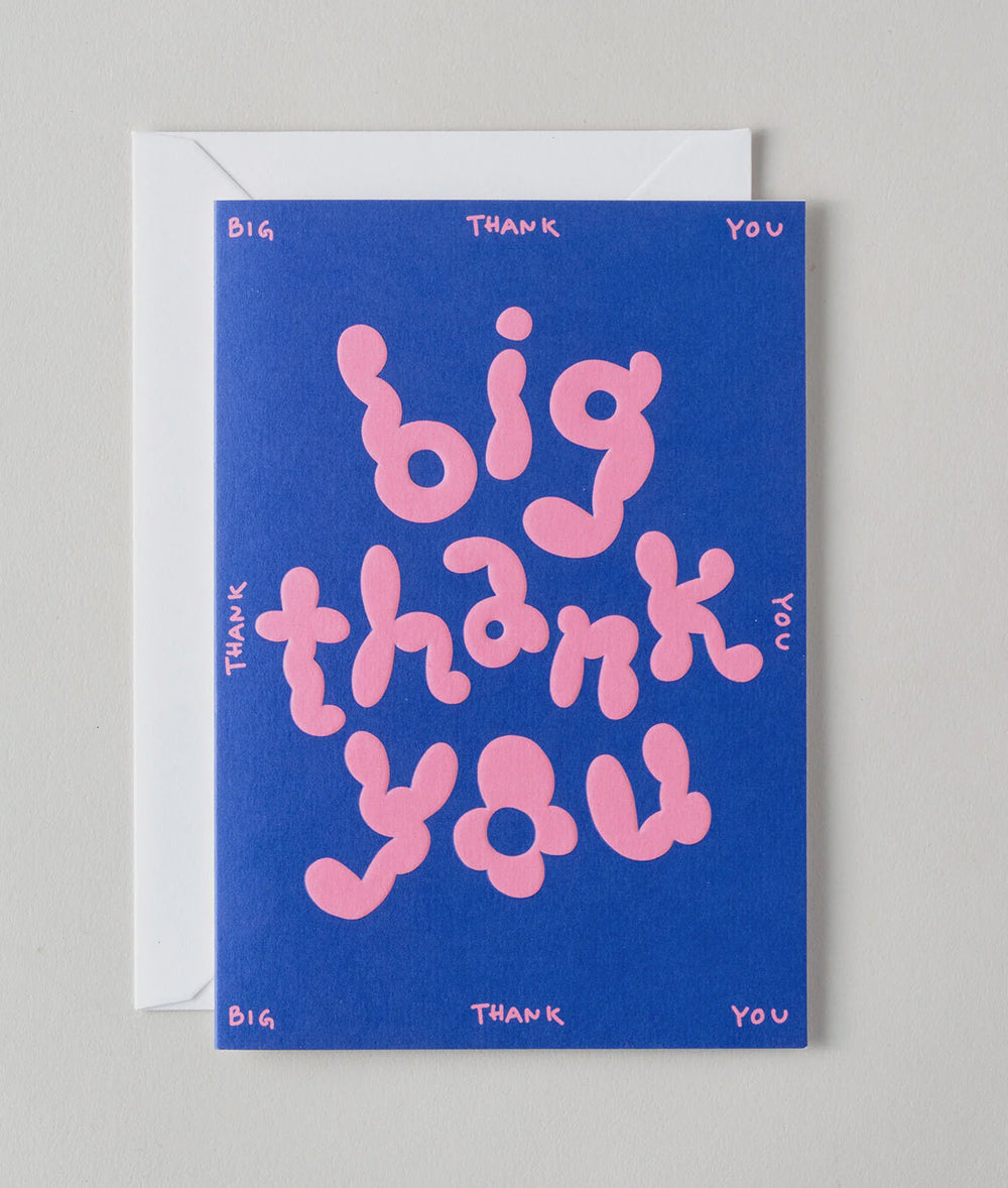 WRAP - Micke Lindebergh - Single Card - Big Thank You