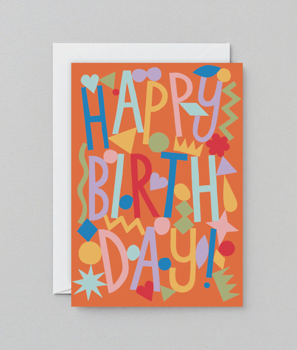 WRAP - Saskia Pomeroy - Single Card - Happy Birthday