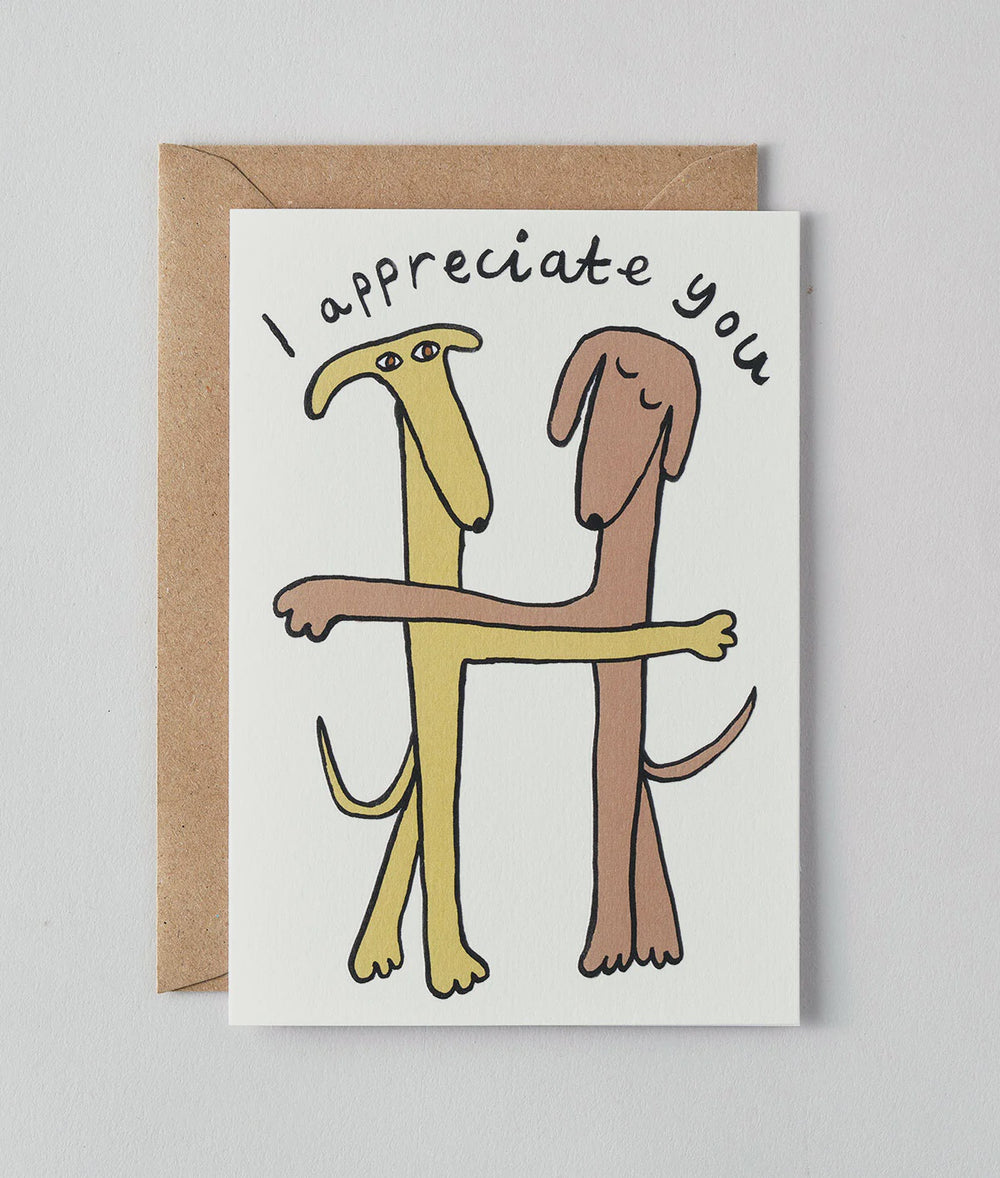 WRAP - Molly Fairhurst - Greeting Card - I Appreciate You