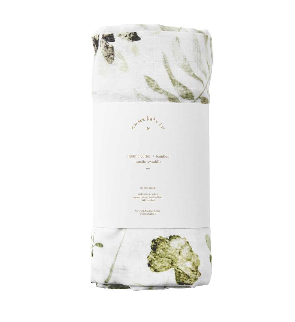 Baby Swaddle- Garden Dweller