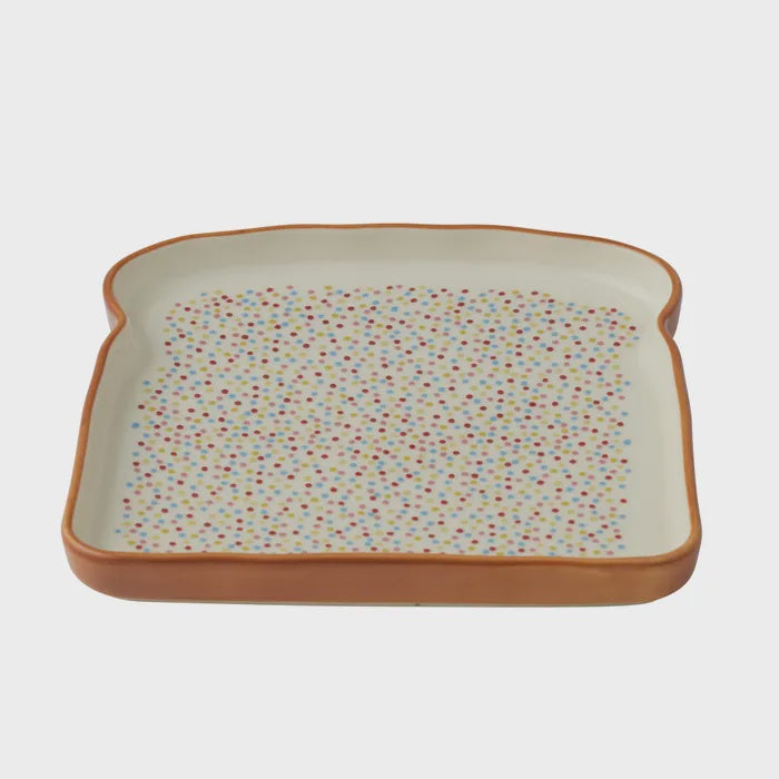 Fairy Bread Ceramic Plate