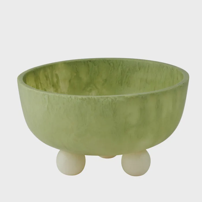 Kip Resin Footed Bowl