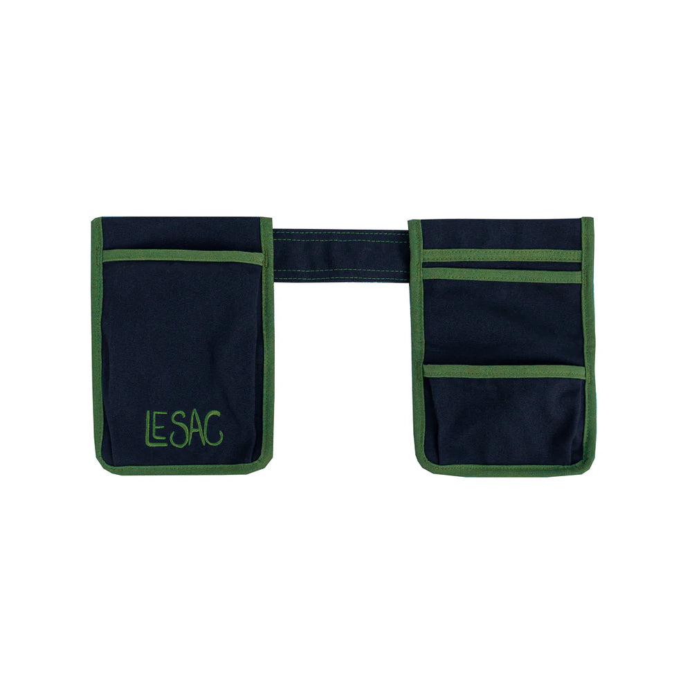 
                      
                        Navy with Green Le Sac
                      
                    