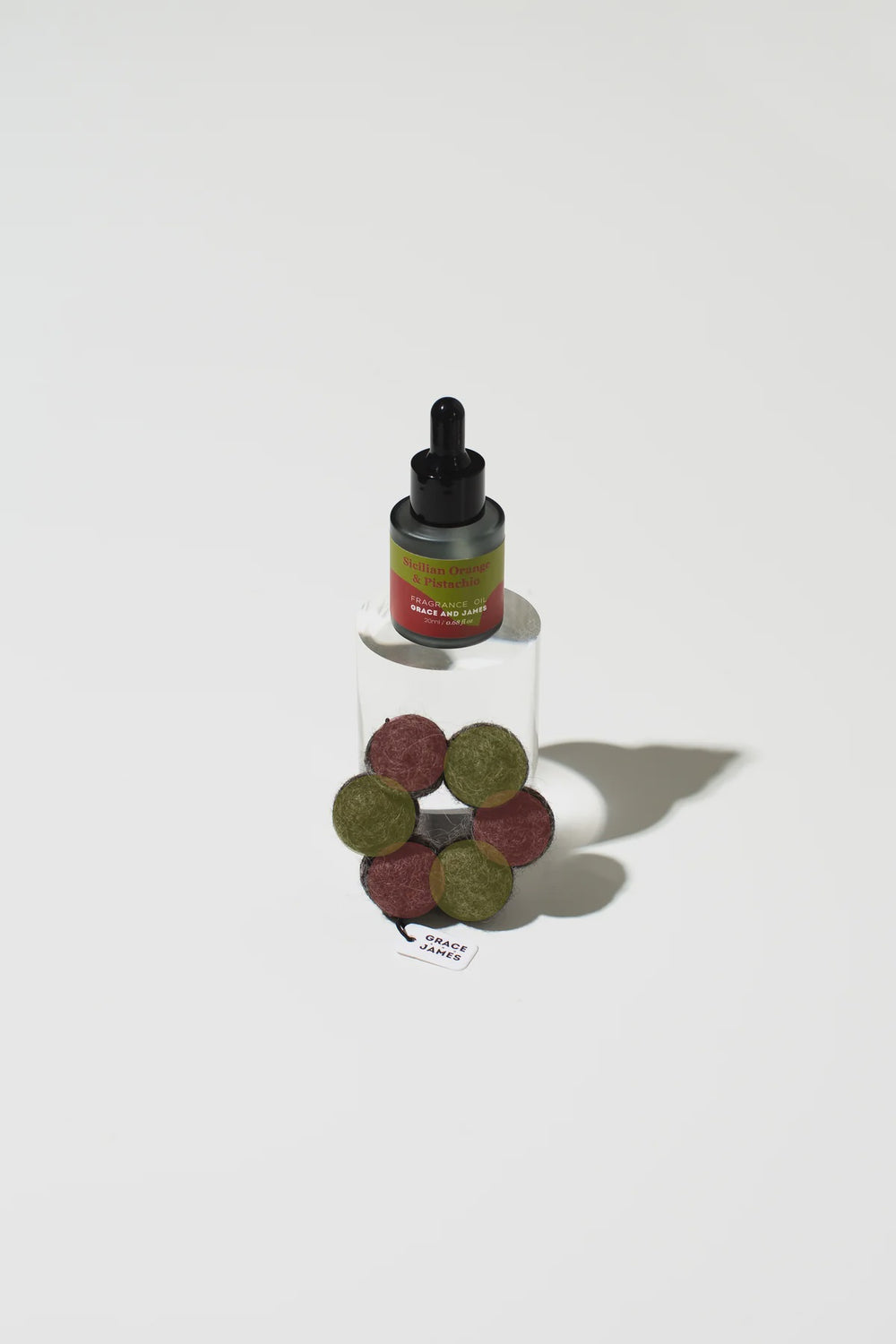 Sicilian Orange & Pistachio Felt Air Freshener