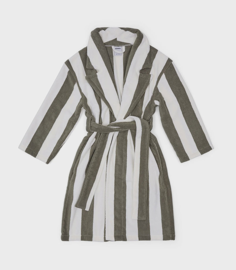 Robe Matcha Stripes L/XL