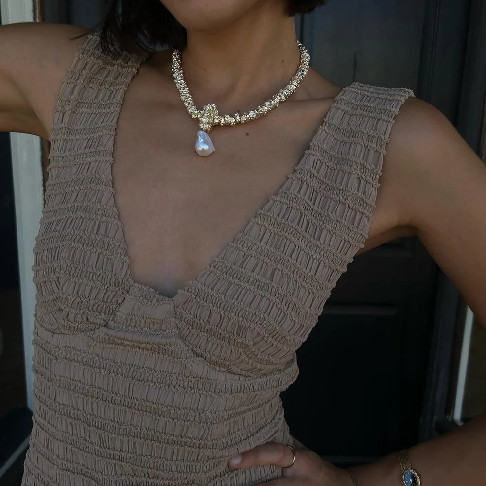 
                      
                        Jewel- Gold Necklace
                      
                    