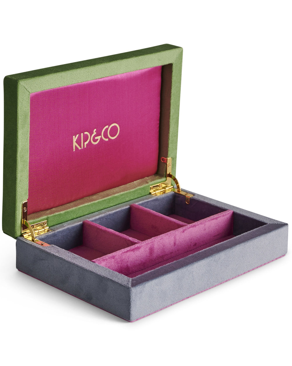 Kaleidoscope Velvet Jewellery Box Small Small