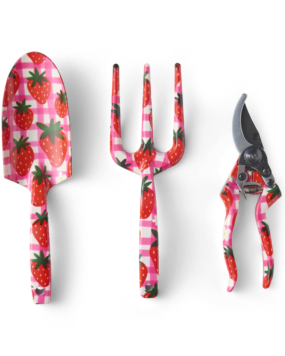 Strawberry Jam Garden Tools and Gloves Set One Size