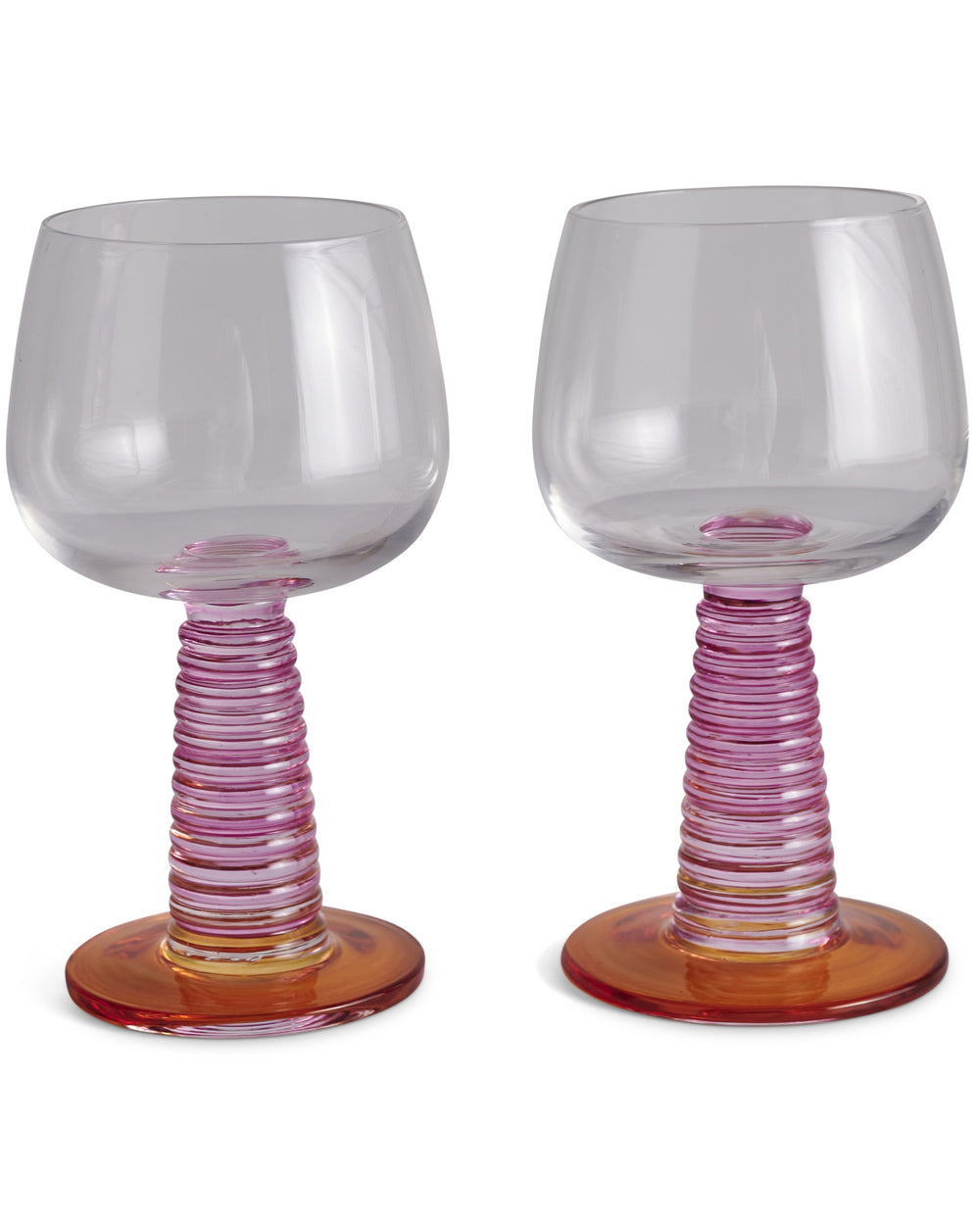 Sunset Stalk Wine Glass 2P Set One Size