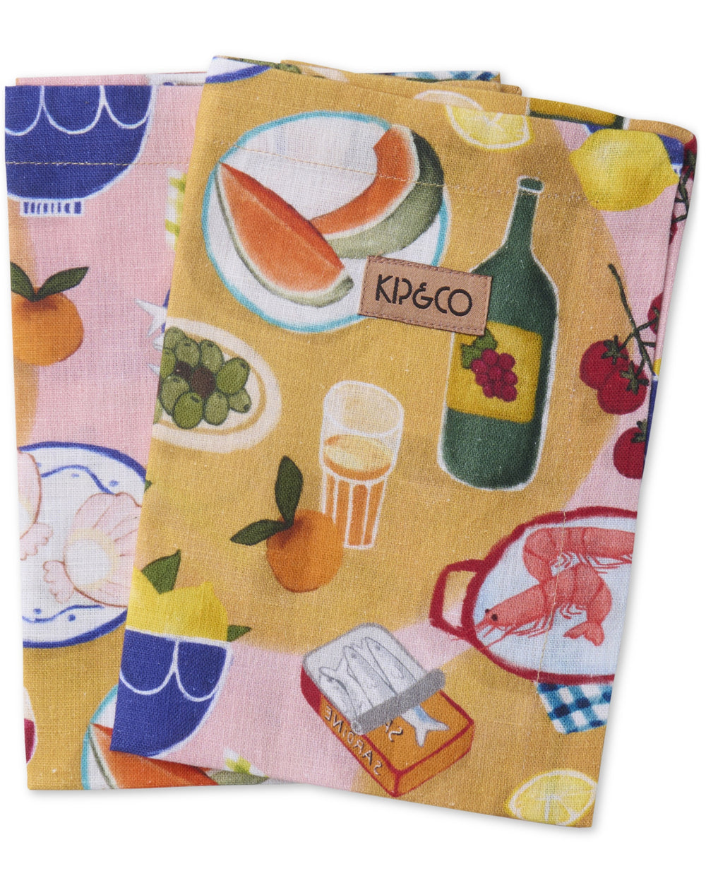 Supper Linen 4P Napkin Set One Size