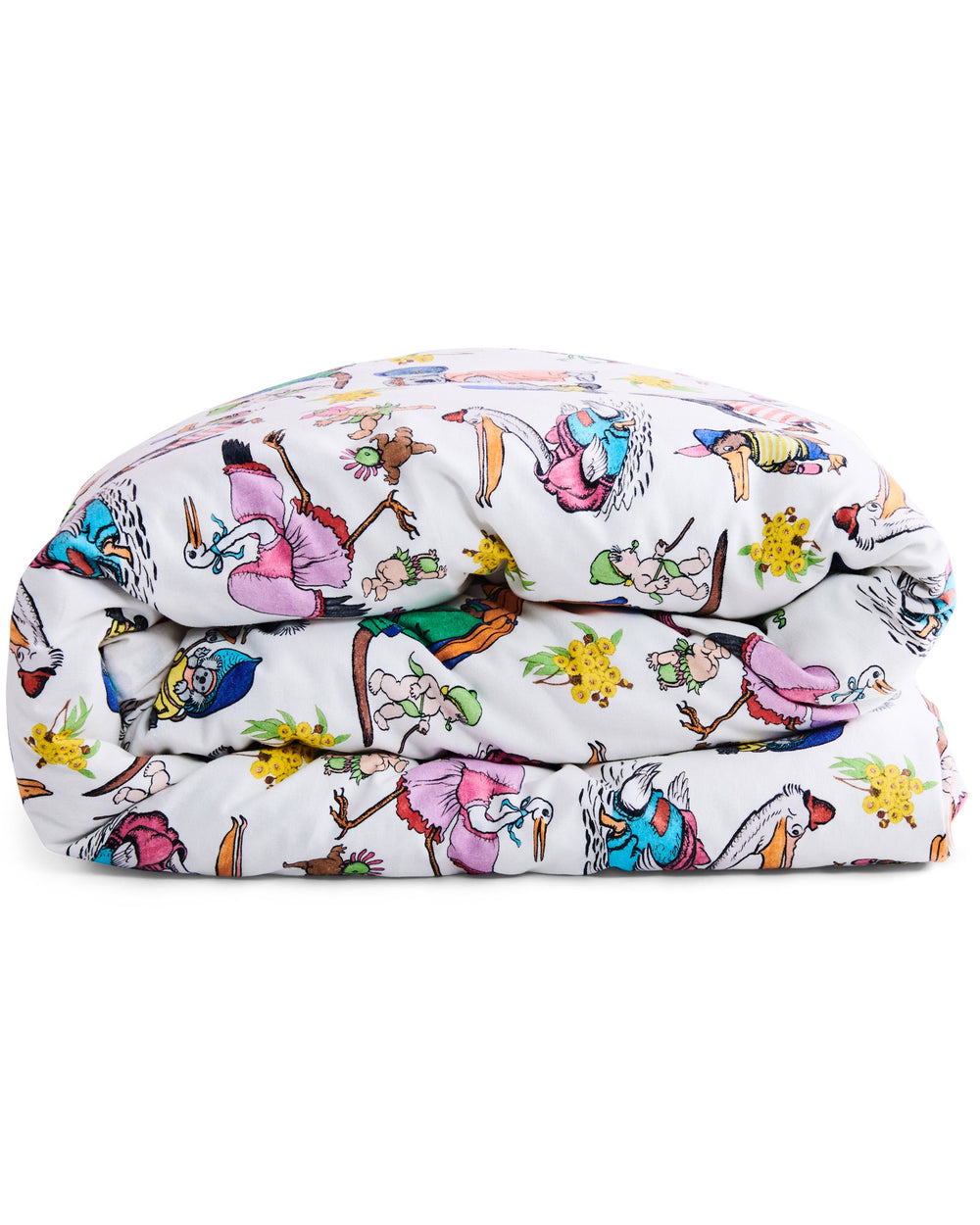 Kip&Co x May Gibbs Out and About Flannelette Quilt Cover KS/Double
