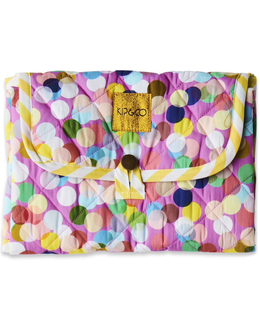 Confetti Pink Baby Change Mat One Size