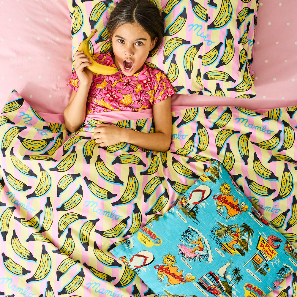 
                      
                        Kip&Co x Mambo Going Bananas Organic Cotton Pillowcase 1P Single
                      
                    