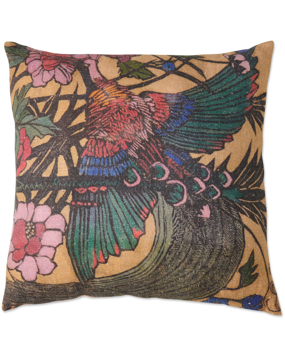 Kip&Co x Margaret Preston Bird Of Paradise Upholstery Cushion One Size