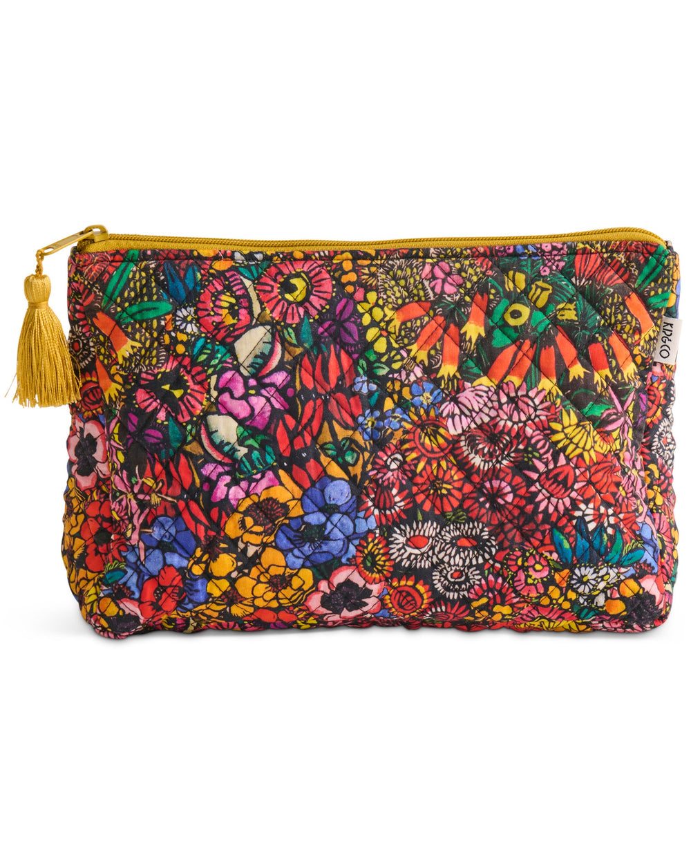 Kip&Co x Margaret Preston Paradise Quilted Cotton Toiletry Purse One Size