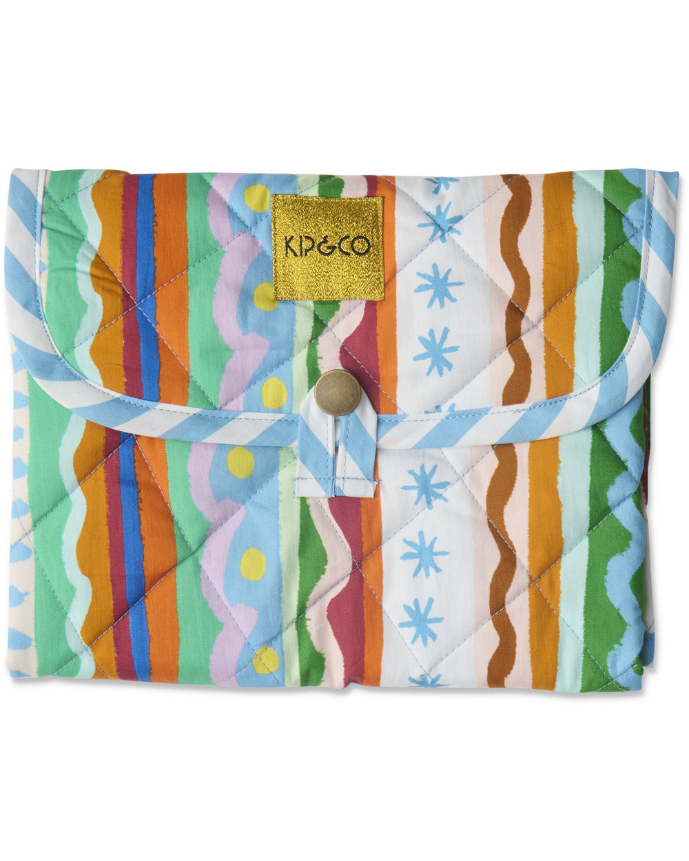 Beach Patterns Baby Change Mat One Size
