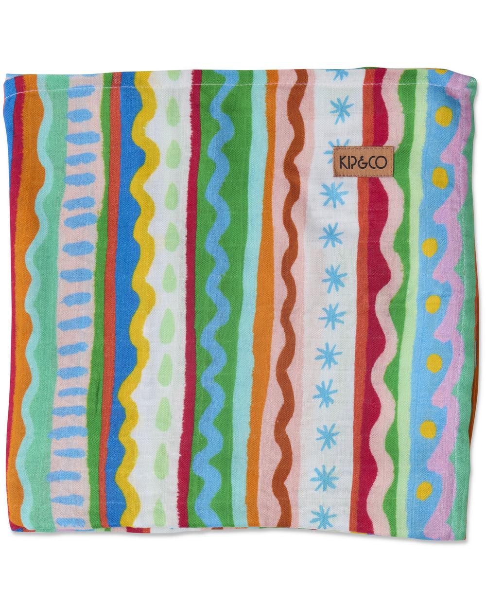 Beach Patterns Bamboo Swaddle One Size