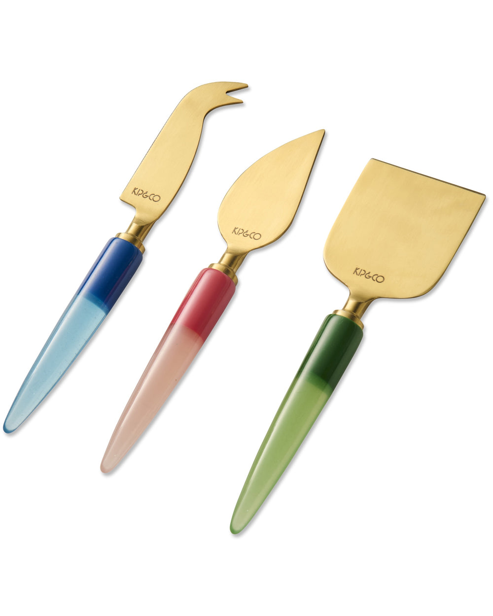 Bejewelled Cheese Knife Set One Size