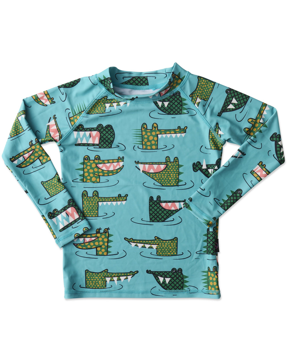 Crocodile Rock Green Rash Vest