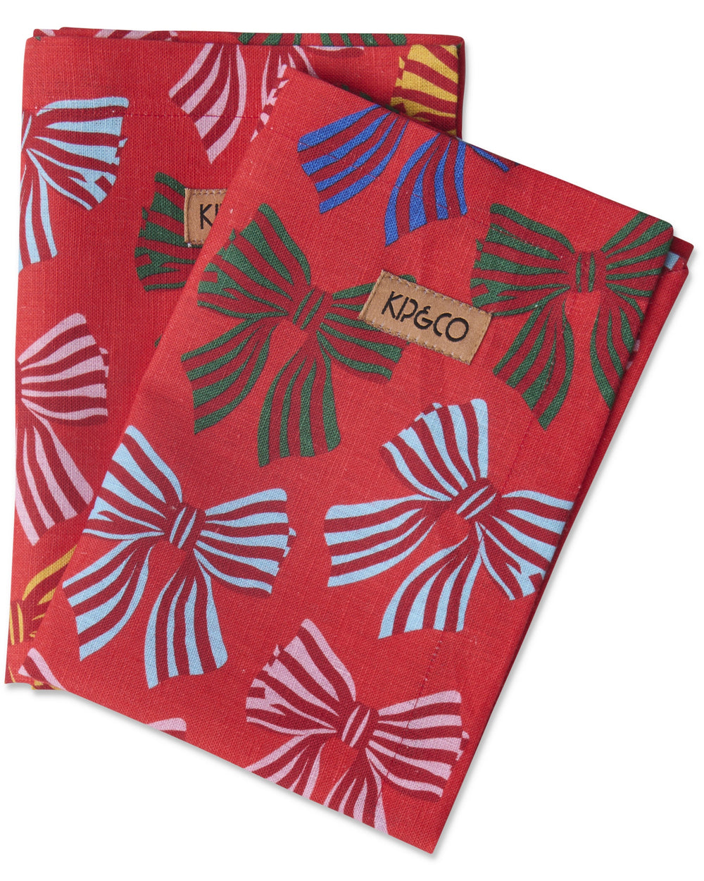 Festive Bow 4P Napkin Set One Size
