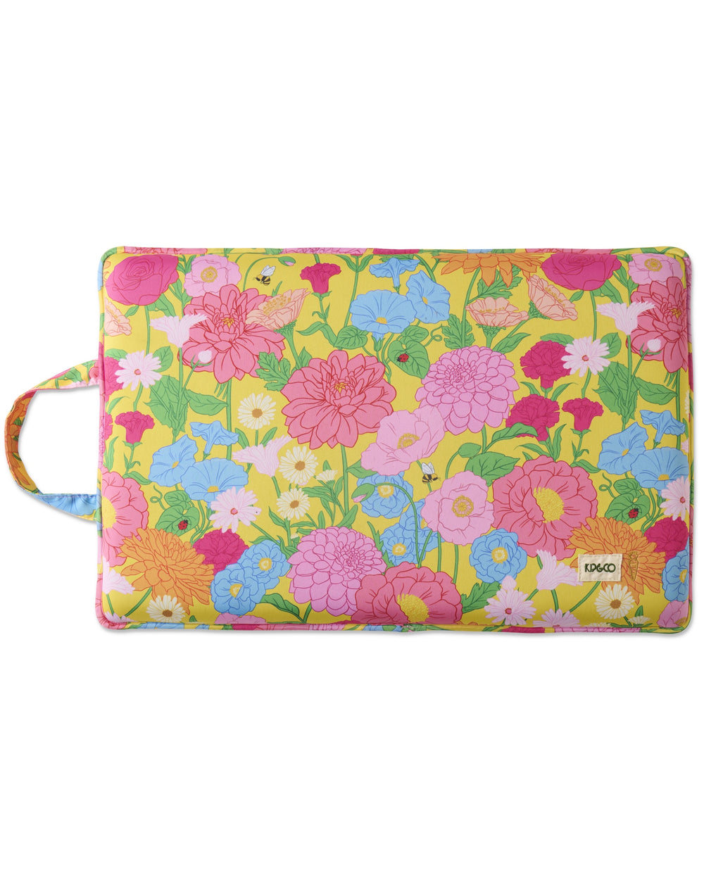 Follow The Sun Yellow Garden Kneeling Mat One Size