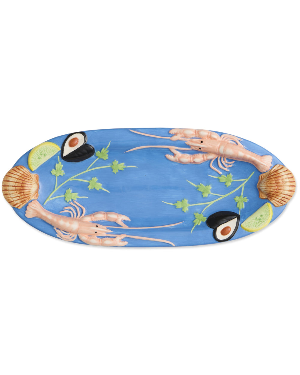 Fruits De Mer Oval Platter