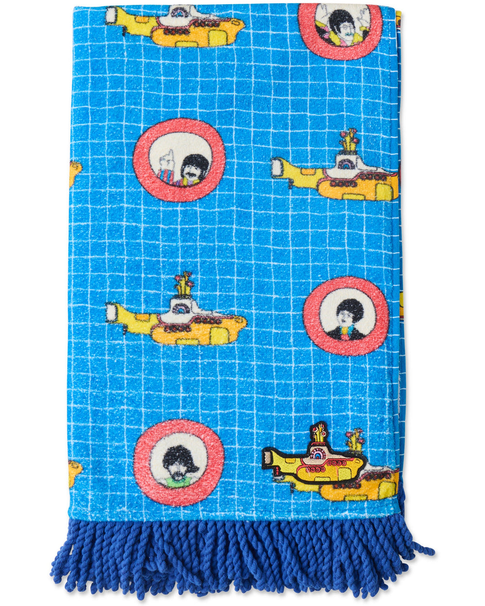 Kip&Co x The Beatles Yellow Submarine Terry Beach Towel One Size