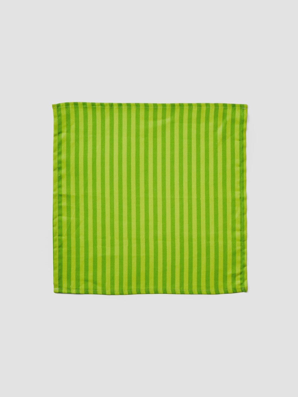 Pinstripe Lime Napkins (set of 4)